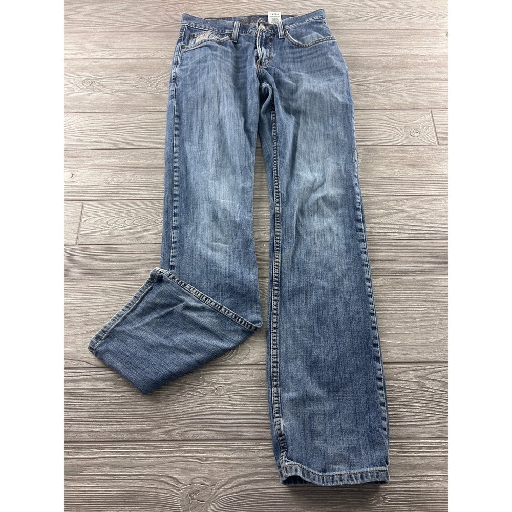 Cinch Low Rise Slim Fit Jeans Medium Wash Denim MB98034006 Mens 28x34